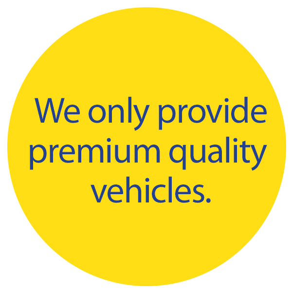 we only provide quality vehicles